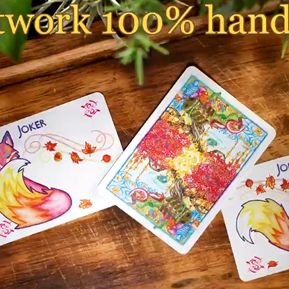 Red Fox Enchanted Puzzle Playing Cards Red Fox Playing Cards bei Deinparadies.ch