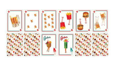 Bicycle Diner Dames Playing Cards by Kelly Gilleran Bicycle bei Deinparadies.ch