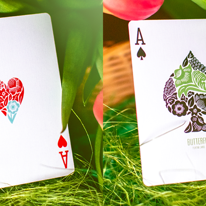 Butterfly Seasons Playing Cards Marked (Spring) by Ondrej Psenicka Deinparadies.ch bei Deinparadies.ch