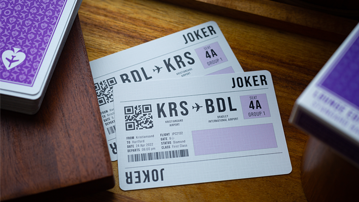 lounge edition | Passenger Purple | Jetsetter Jetsetter Playing Cards at Deinparadies.ch