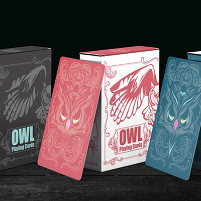 Owl (Red) Playing Cards GABANGEL bei Deinparadies.ch