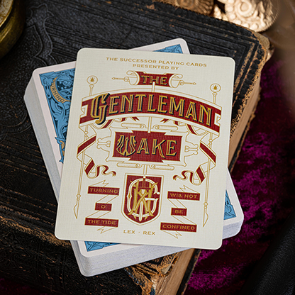 The Successor Royal Blue Edition Playing Cards The Gentleman Wake, INC. bei Deinparadies.ch