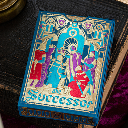 The Successor Royal Blue Edition Playing Cards The Gentleman Wake, INC. bei Deinparadies.ch