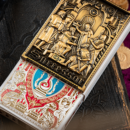 The Successor Monarch White Limited Edition Playing Cards The Gentleman Wake, INC. bei Deinparadies.ch