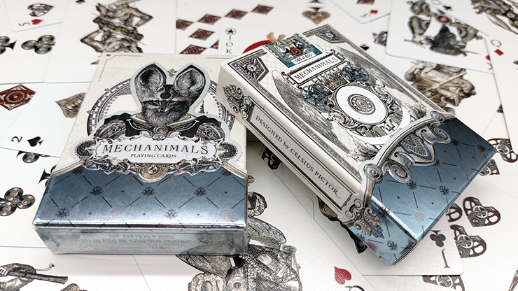 Mechanimals Deluxe Edition (Gilded) Playing Cards Celso Martiinez Rodriguez Deinparadies.ch