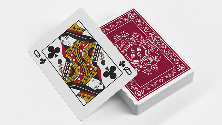 Black Roses Playing Cards | Edelrot Marked Black Roses Playing Cards bei Deinparadies.ch