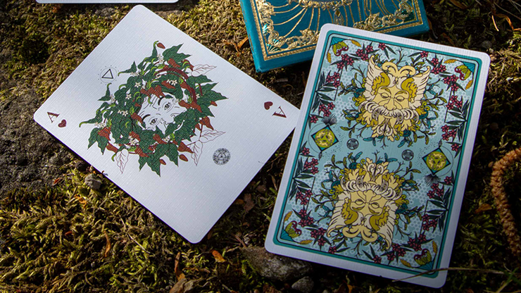 The Green Man Playing Cards (Summer) by Jocu Deinparadies.ch bei Deinparadies.ch