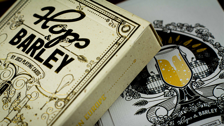 Hops & Barley (Belgian Blond) Playing Cards by JOCU Playing Cards Deinparadies.ch bei Deinparadies.ch