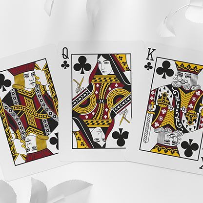 Daniel Schneider White Edition Playing Cards Black Roses Playing Cards bei Deinparadies.ch