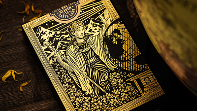 The Great Creator Playing Cards | Riffle Shuffle - Gold - Riffle Shuffle