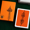ACE FULTON'S 10 YEAR ANNIVERSARY SUNSET ORANGE PLAYING CARDS FULTONS Playing Cards bei Deinparadies.ch
