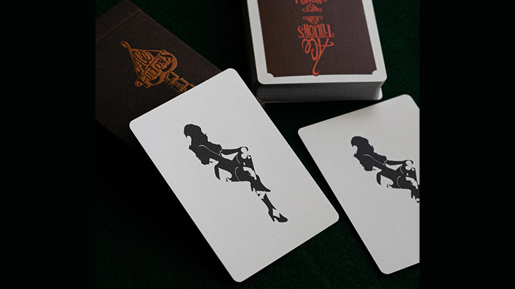 ACE FULTON'S 10 YEAR ANNIVERSARY TOBACCO BROWN PLAYING CARDS FULTONS Playing Cards at Deinparadies.ch