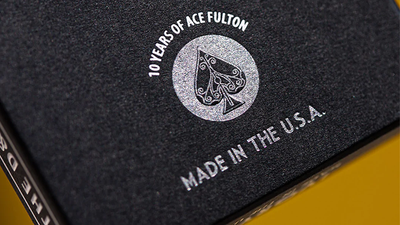 Ace Fulton's Casino (Black) Playing Cards by Dan & Dave FULTONS Playing Cards at Deinparadies.ch