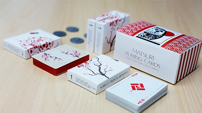 Matsuri (Gilded) Playing Cards GABANGEL bei Deinparadies.ch