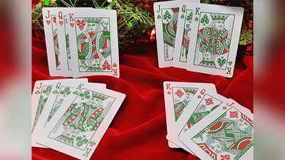 Bicycle Vintage Christmas Playing Cards Bicycle bei Deinparadies.ch