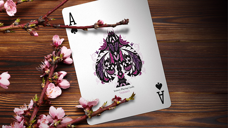 Wooden Leaves Summer Set Playing Cards Deinparadies.ch bei Deinparadies.ch