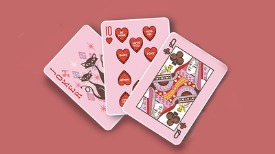 Bicycle Vintage Valentine Playing Cards Bicycle bei Deinparadies.ch