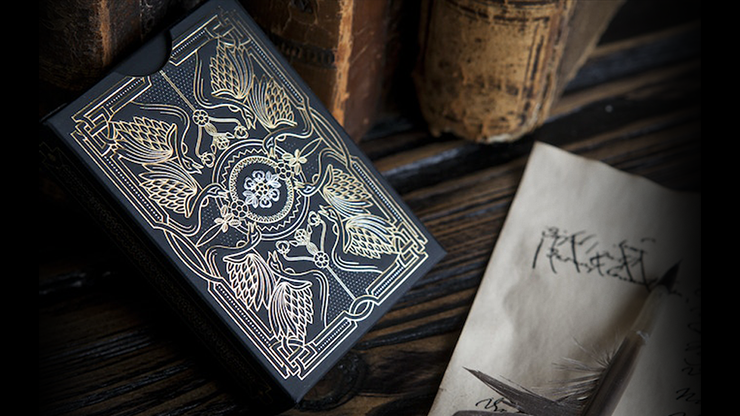 Shakespeare Playing Cards - Black - Noir Arts