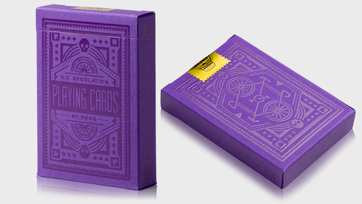 DKNG Playing Cards Purple Wheel Dan and Dave Buck Deinparadies.ch