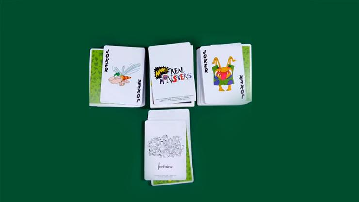 Fontaine Nickelodeon: Monsters Playing Cards Fontaine Cards bei Deinparadies.ch