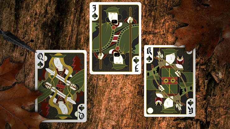 Secret Tale of Robin Hood: Black Owl Playing Cards Deinparadies.ch bei Deinparadies.ch