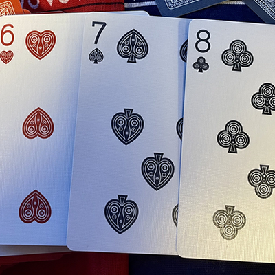Bicycle Bandana Stripper (Blue) Playing Cards Playing Card Decks bei Deinparadies.ch