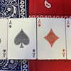 Bicycle Bandana Stripper (Blue) Playing Cards Playing Card Decks bei Deinparadies.ch