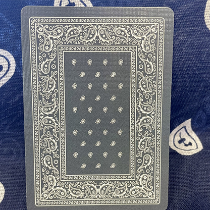 Bicycle Bandana Stripper (Blue) Playing Cards Playing Card Decks bei Deinparadies.ch