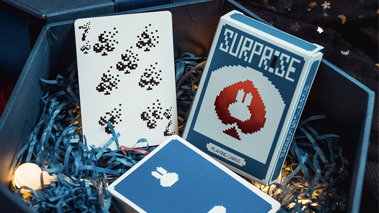 Surprise Deck V5 Playing cards | Blau Bacon Magic bei Deinparadies.ch