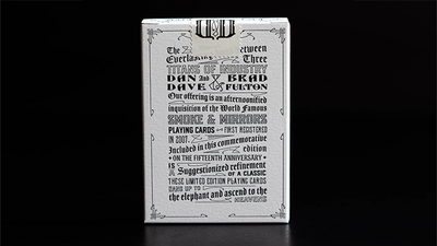 Smoke & Mirrors x Fulton (Smoke-White) Playing Cards | Dan & Dave Dan & Dave LLC at Deinparadies.ch