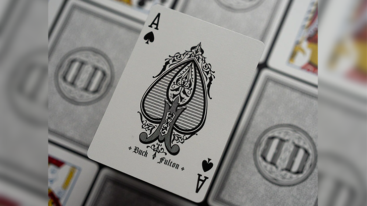Smoke & Mirrors x Fulton (Smoke-White) Playing Cards | Dan & Dave Dan & Dave LLC bei Deinparadies.ch
