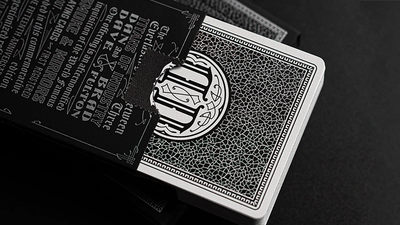 Smoke & Mirrors x Fulton (Mirror-Black) Playing Cards | Dan & Dave Dan & Dave LLC at Deinparadies.ch