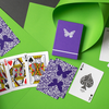 Butterfly Playing Cards Royal Purple Penguin Magic bei Deinparadies.ch