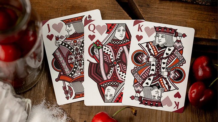Gilded Cherry Pi Playing Cards | Kings Wild Project Deinparadies.ch bei Deinparadies.ch