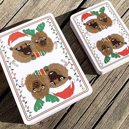 Alpaca Christmas Kids Playing Cards Deinparadies.ch bei Deinparadies.ch