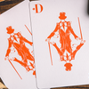 Smoke & Mirrors V9 (Orange Edition) Playing Cards | Dan & Dave Xu Yu Juan Deinparadies.ch