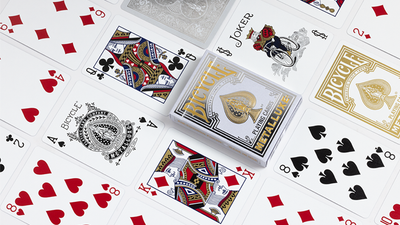 Bicycle Metalluxe Playing Cards | silver Bicycle consider Deinparadies.ch