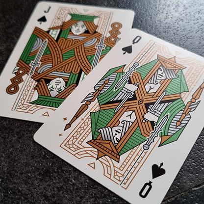 Damokles Cuprum Playing Cards | Giovanni Meroni Giovanni Meroni bei Deinparadies.ch