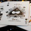 Limited Bee X Cherry (Blue) Playing Cards Murphy's Magic Deinparadies.ch
