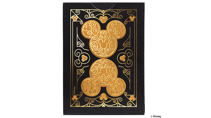Bicycle Disney Mickey Mouse (Black and Gold) | US Playing Card Co. Bicycle bei Deinparadies.ch