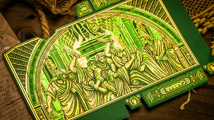 Caesar (Green) Playing Cards | Riffle Shuffle Riffle Shuffle Deinparadies.ch