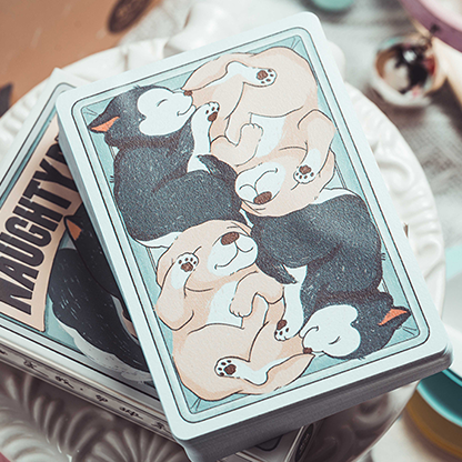 Naughty Dog Playing Cards | 808 Magic and Bacon Playing Card Bacon Magic bei Deinparadies.ch
