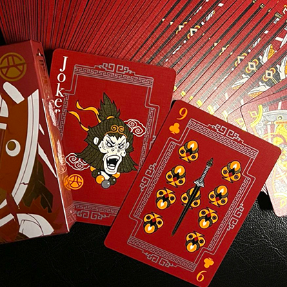 Bull Demon King Craft (Confusion Red) Playing Cards