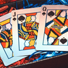 Édition holographique limitée Surprise Deck V5 (Rouge) Cartes à jouer | Société de cartes à jouer au bacon Bacon Magic Deinparadies.ch