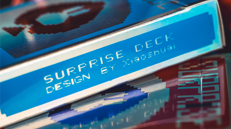 Baraja sorpresa V5 de edición holográfica limitada (azul) Naipes | Compañía de naipes Bacon Magic Deinparadies.ch