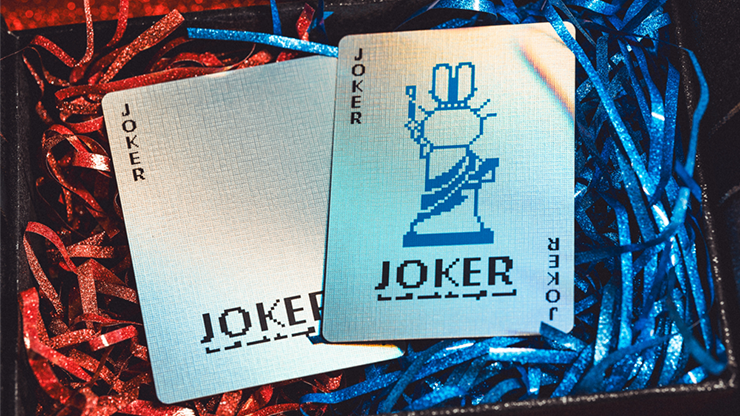 Édition holographique limitée Surprise Deck V5 (Bleu) Cartes à jouer | Société de cartes à jouer au bacon Bacon Magic Deinparadies.ch