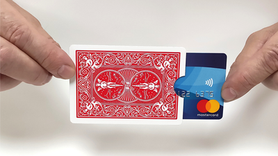 Titular de la tarjeta de crédito (hecho de rojo Bicycle tarjetas) | Joker Magic Joker Magic - Hungría Deinparadies.ch