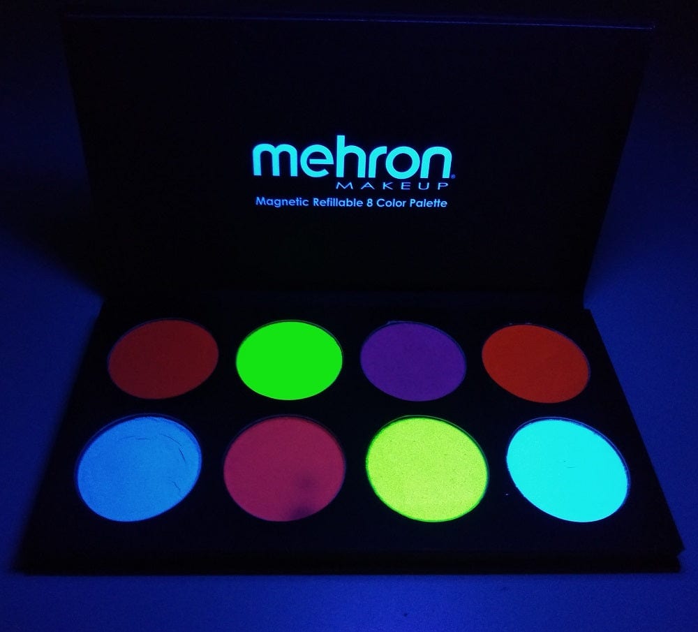 Mehron Paradise AQ UV Neon Glow Palette Mehron à Deinparadies.ch