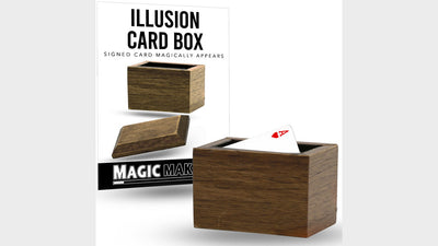 Kartenbox Holz | Impossible Travel Magic Makers bei Deinparadies.ch