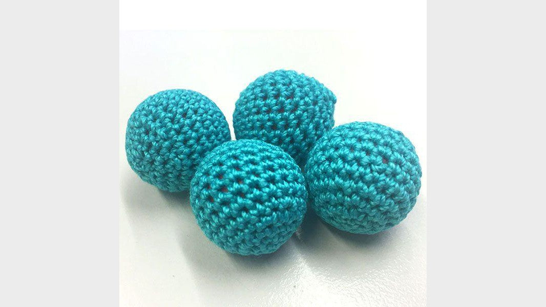 Balls for cup game (bouncy ball) 2.5cm - turquoise - Magic Owl Supplies